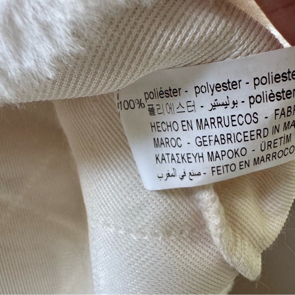 Zara Crop Quilted Faux Fur Sweater - Picture 7 of 12